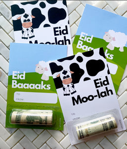 NEW! Eid money roll cards