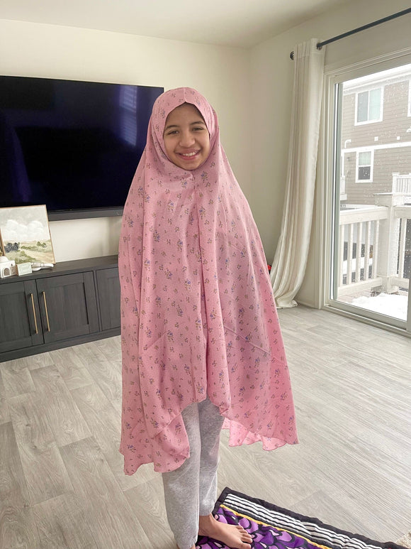 Little Girls Prayer Hijab / Namaz Dupatta