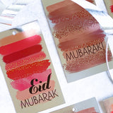 Pack of 20 metallic Eid gift tags