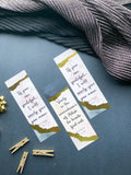 Premium Quran bookmark, Ameen party favor, Pack of 15