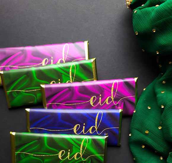 24 Glamorous Eid candy bar wrappers